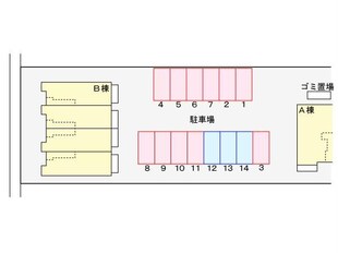 コットンアベニュー Bの物件外観写真